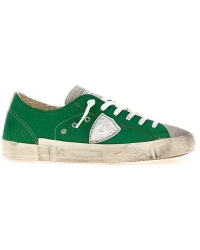 Philippe Model 'prsx Low' Sneakers - Green