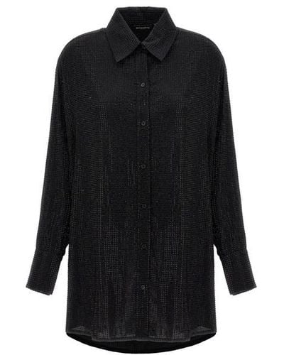 retroféte 'maddox' Shirt Dress - Black