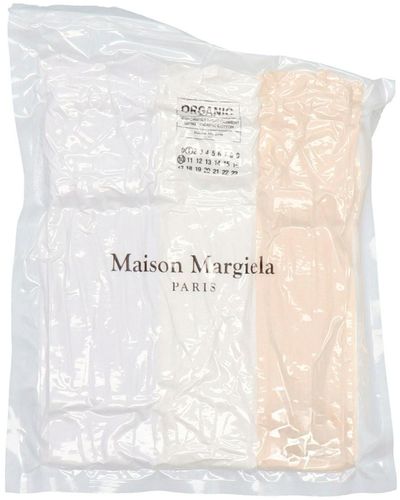 Maison Margiela T-Shirt Mit 3-Pack - Mehrfarbig