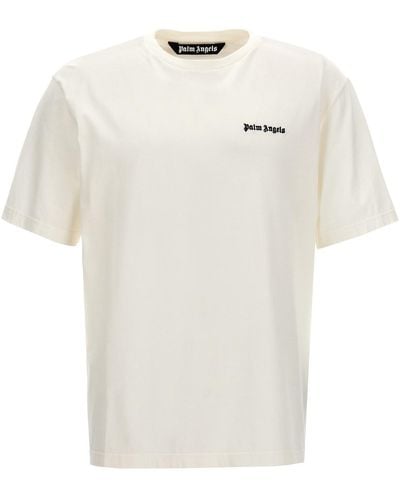 Palm Angels T-Shirt "Classic Logo" - Weiß