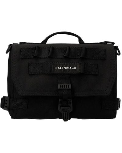Balenciaga 'messenger' Crossbody Bag - Black