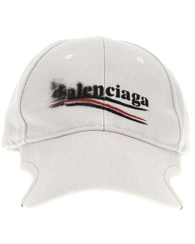 Balenciaga 'political Stencil' Baseball Cap - Multicolor