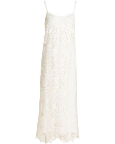 Emanuel Ungaro Langes Kleid 'Avery' - Weiß