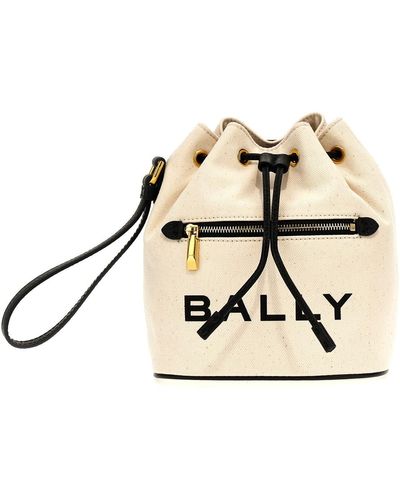 Bally Bucket Bag "Bar Mini" - Schwarz