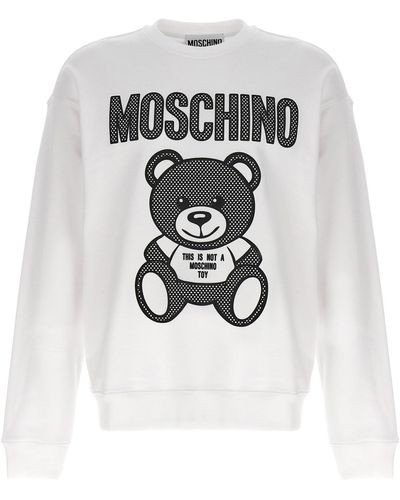 Moschino 'teddy' Sweatshirt - White
