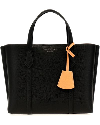 Tory Burch 'perry' Small Shopping Bag - Black