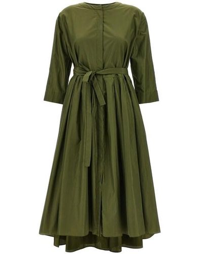 Max Mara 'zoe' Dress - Green