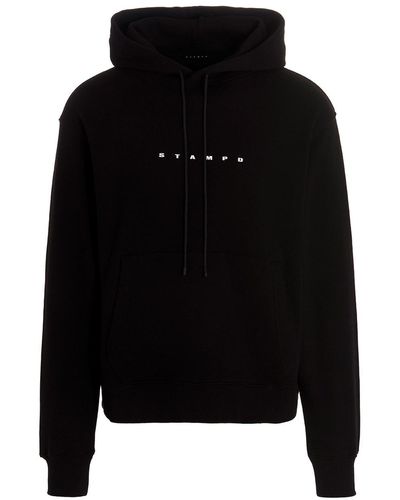 Stampd Kapuzenpullover ' Strike Logo' - Schwarz