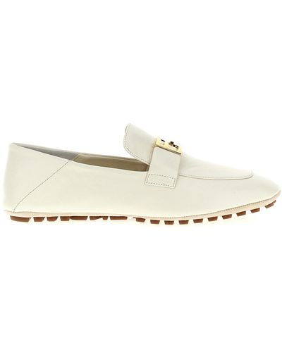 Fendi Loafers "Baguette" - Weiß