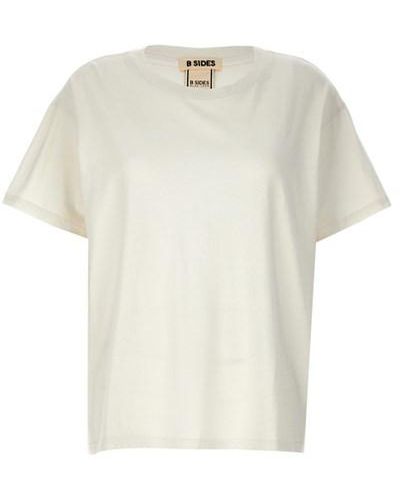 B Sides T-shirt basic - Bianco
