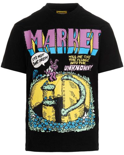 Market 'smiley Into The Unknown' T-shirt - Multicolour