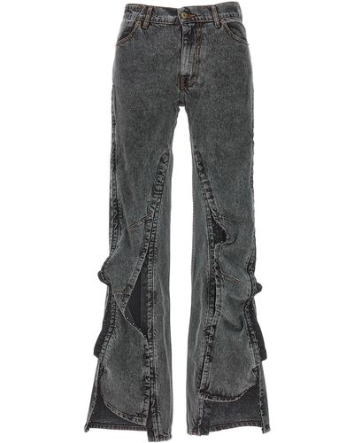 Y. Project Jeans "Hook And Eye" - Grau
