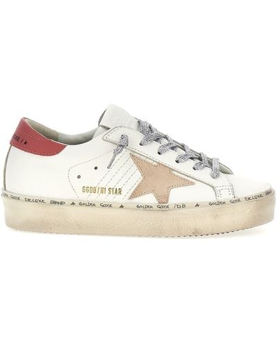 Golden Goose 'hi Star' Trainers - White