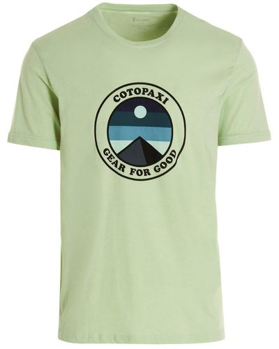 COTOPAXI T-Shirt 'Sunny Side' - Grün