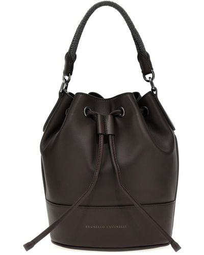 Brunello Cucinelli 'monile' Handbag - Black