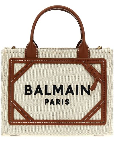 Balmain 'b-army' Shopping Bag - Metallic