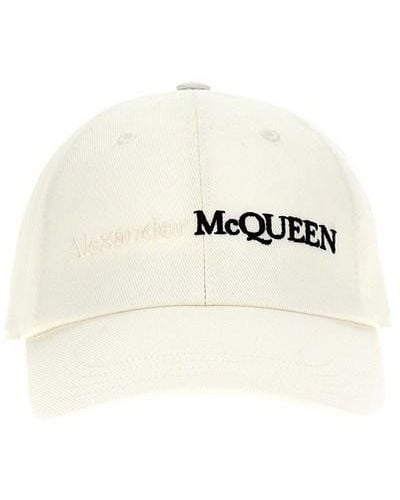 Alexander McQueen Cappellino logo - Neutro