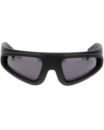 Rick Owens 'ryder' Sunglasses - Grey