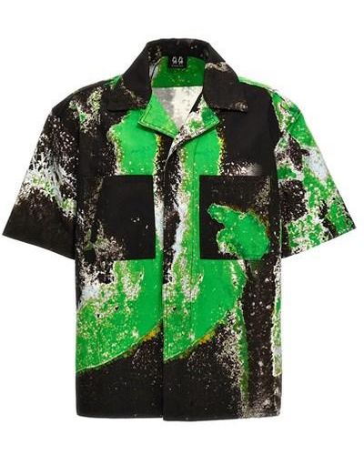 44 Label Group Camicia 'Corrosive' - Verde