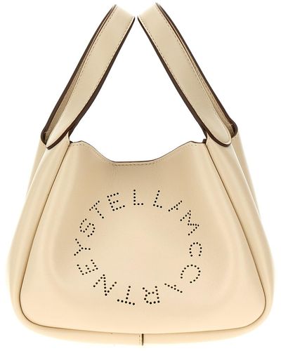 Stella McCartney 'logo' Handbag - Natural
