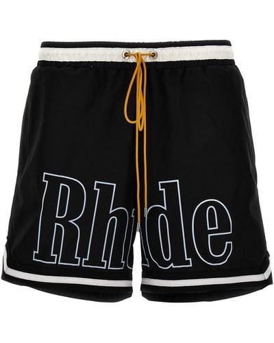 Rhude ' Basketball' Swimsuit - Black