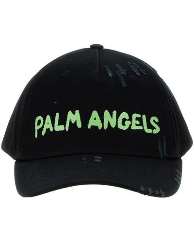Palm Angels 'seasonal Logo' Baseball Cap - Black