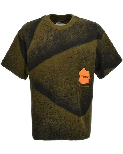 Objects IV Life 'waffle' T-shirt - Green