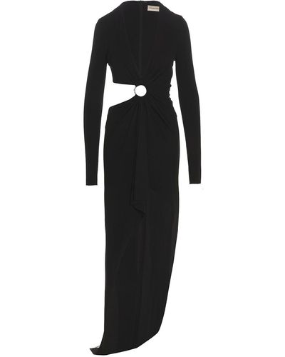 Alexandre Vauthier Cut-out Long Dress - Black