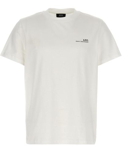 A.P.C. T-Shirt 'Cohbo' - Weiß