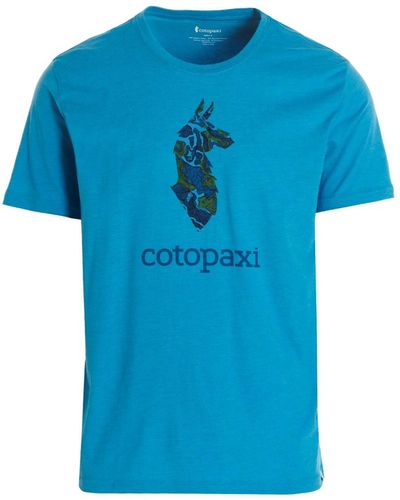COTOPAXI T-Shirt 'Altitude Llama' - Blau