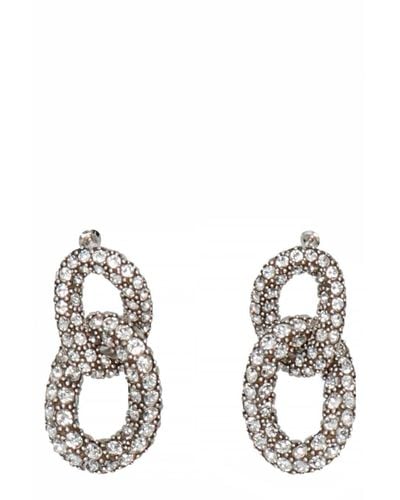 Isabel Marant Crystal Earrings - Metallic