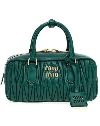 Miu Miu 'arcadie' Handbag - Green