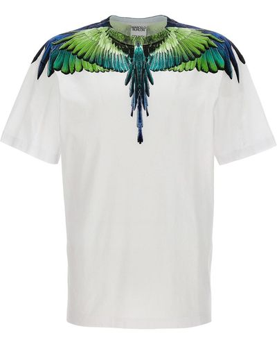 Marcelo Burlon 'icon Wings' T-shirt - Green