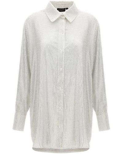 retroféte 'maddox' Shirt Dress - White