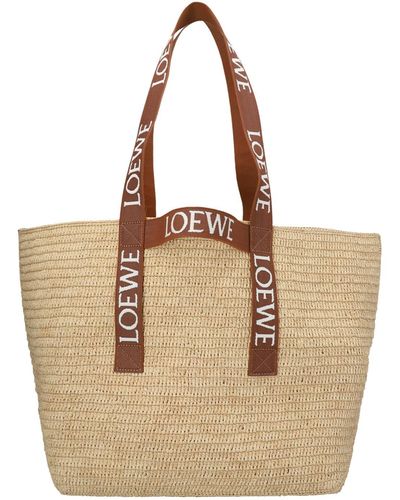 Loewe 'fold' Shopping Bag - Natural