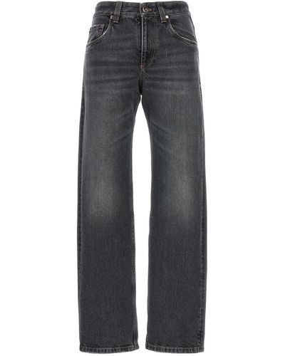 Brunello Cucinelli Jeans 'The Retro Vintage' - Grau