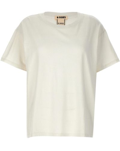 B Sides Basic T-Shirt - Weiß