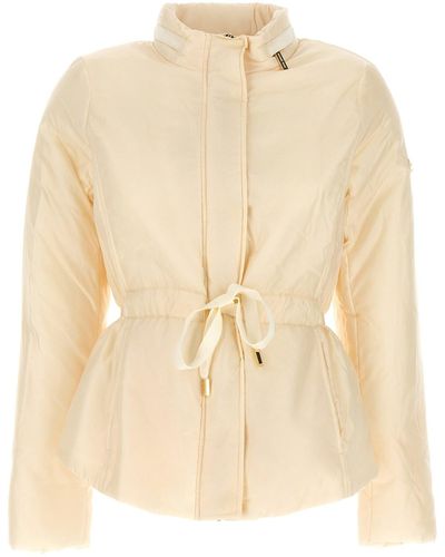 MICHAEL Michael Kors Drawstring Down Jacket - Natural