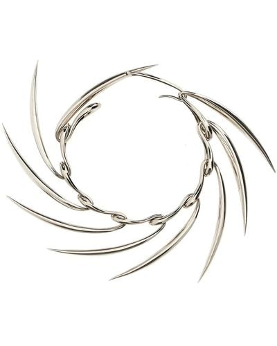 Mugler Halskette Aus Metall - Mettallic