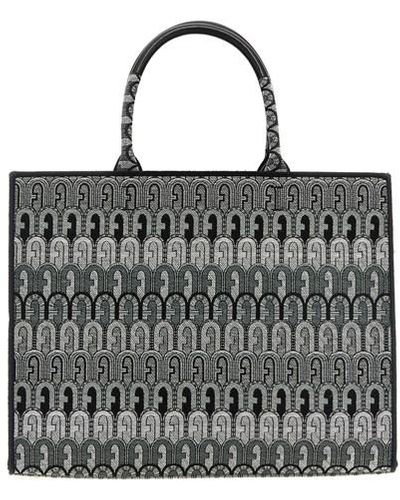 Furla 'opportunity L' Shopping Bag - Black