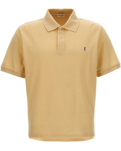Saint Laurent 'cassandre' Polo Shirt - Multicolour