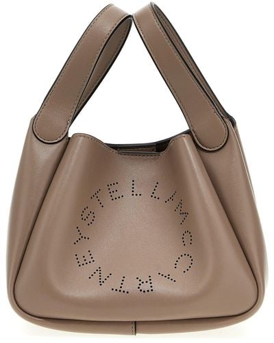 Stella McCartney Handtasche "Logo" - Braun