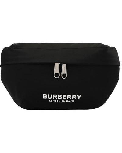Burberry Logo Print Nylon Sonny Bum Bag Black/White for Sale in Los  Angeles, CA - OfferUp