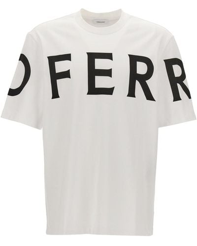 Ferragamo Logo T-shirt - White
