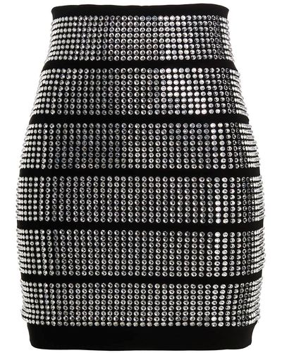 Alexandre Vauthier 'crystallized' Skirt - Black