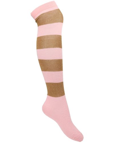 Marni Gestreifte Socken - Pink