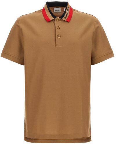 Burberry 'Edney' Polo Shirt - Braun