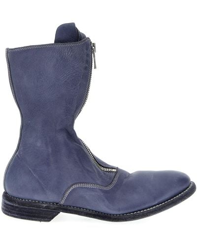 Guidi '310' Ankle Boots - Blue