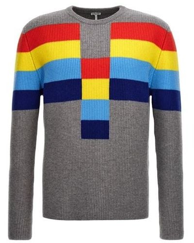 Loewe Colorblock Sweater - Blue