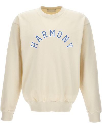 Harmony Sweatshirt 'Sael Varsity' - Weiß